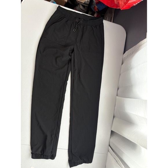Athleta Girl Jogger Pants Athletic Training Black Drawstring XL/14 - Picture 1 of 5